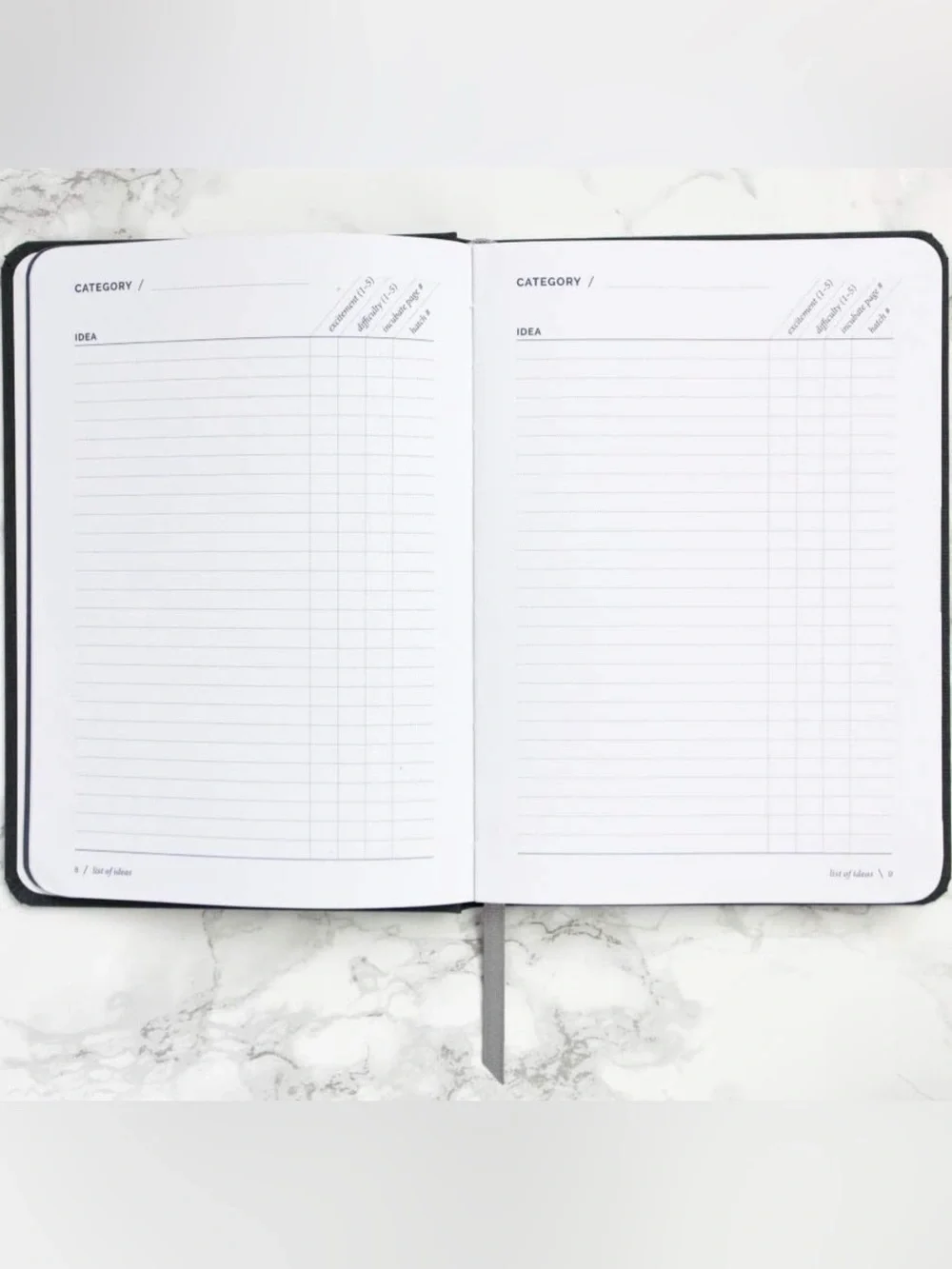 🌴Hatch Notebook for Entrepreneur | Ideas Journal & Project Planner